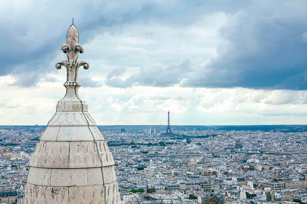 Montmartre: Resta in hotel con una vista sulla Torre Eiffel e del Sacré-Coeur