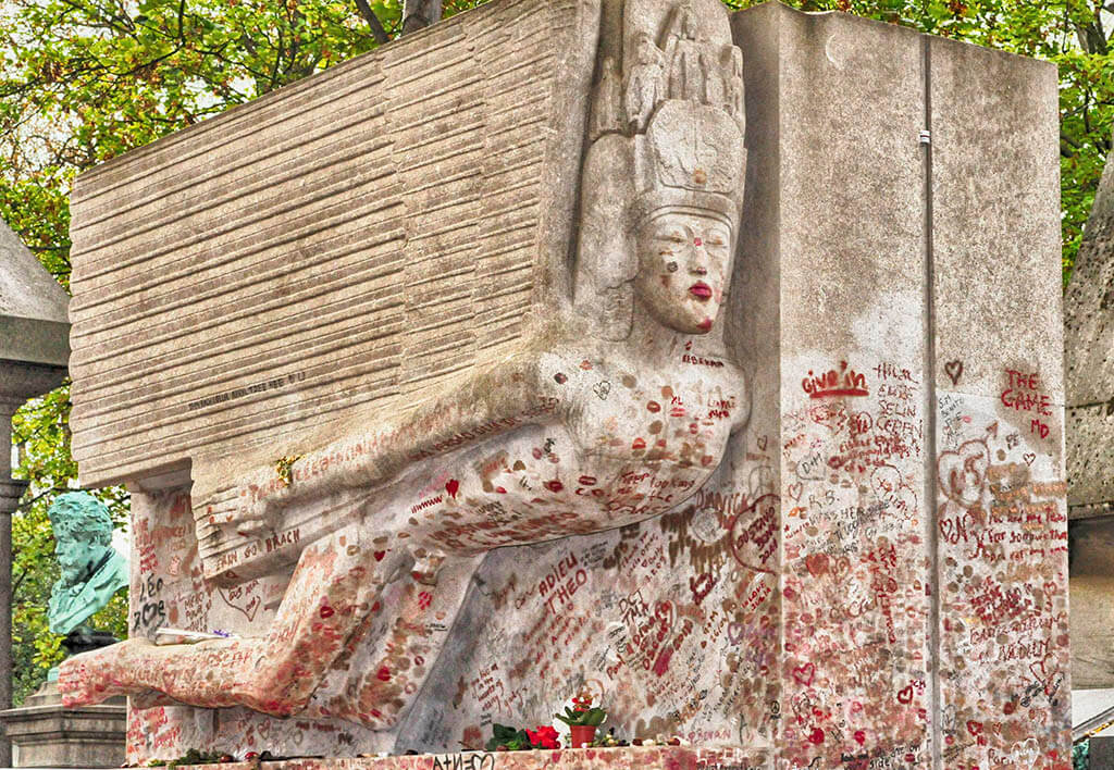 Cimitero di Pere Lachaise: La tomba di Oscar Wilde