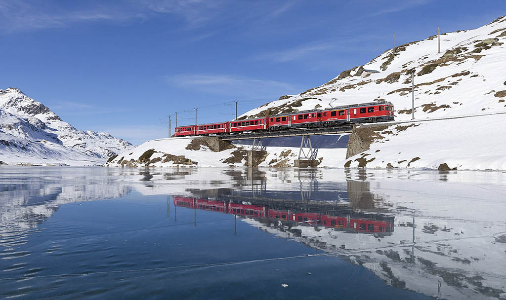 Svizzera in inverno: Bernina express e Coira