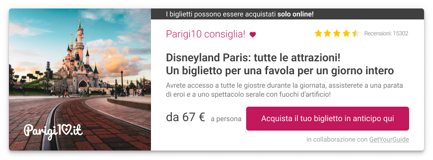 Disneyland Paris: i biglietti