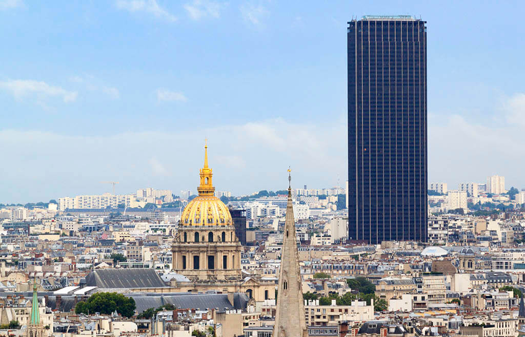 Montparnasse — il boulevard e la torre
