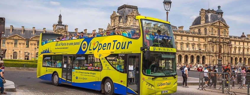 Tour di Parigi su bus a due piani