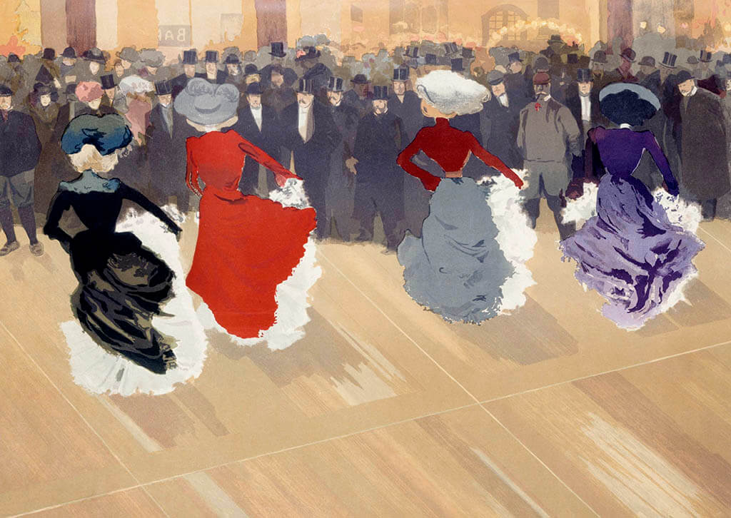 La quadriglia al Moulin-Rouge (1902) di Louis Abel-Truchet