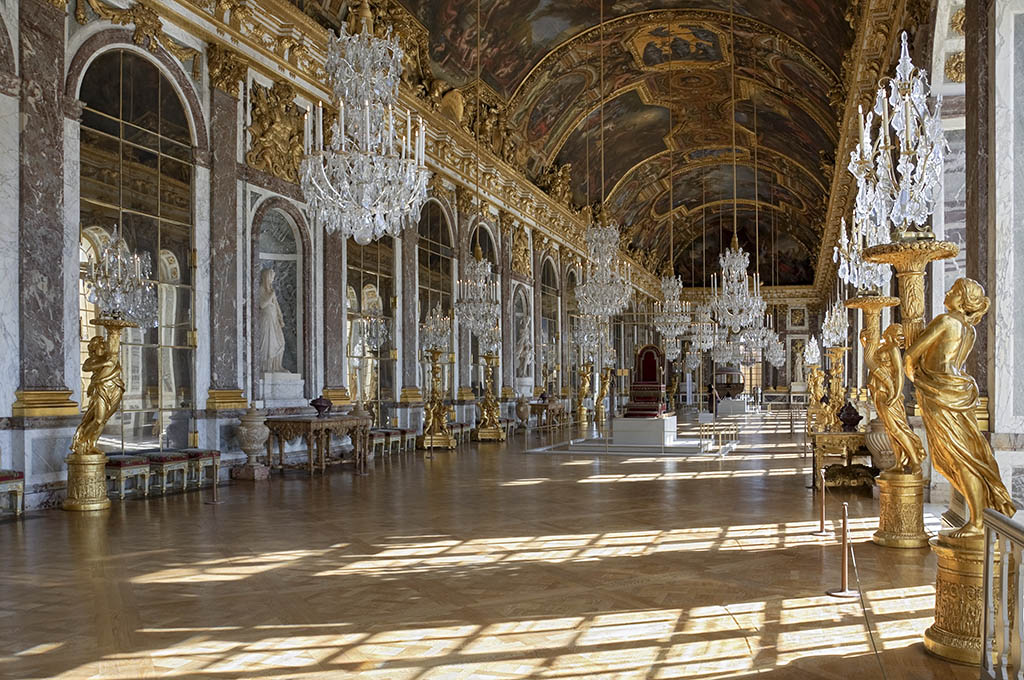 Versailles: La Galleria degli Specchi