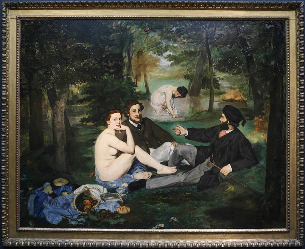 Musée d’Orsay: «Colazione sull’Erba» di Manet
