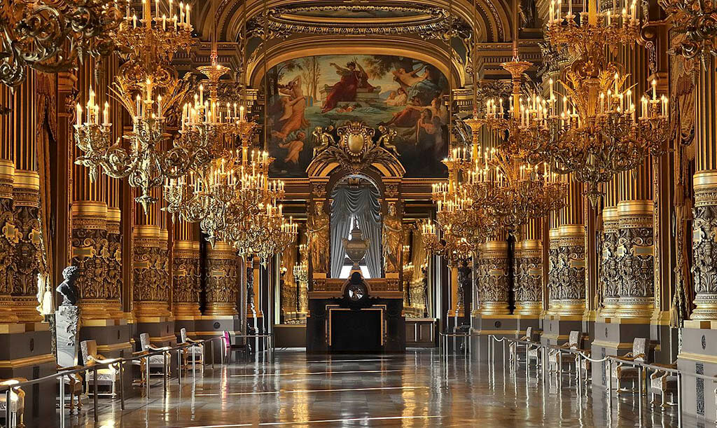 Visita all’Opéra Garnier a Parigi.