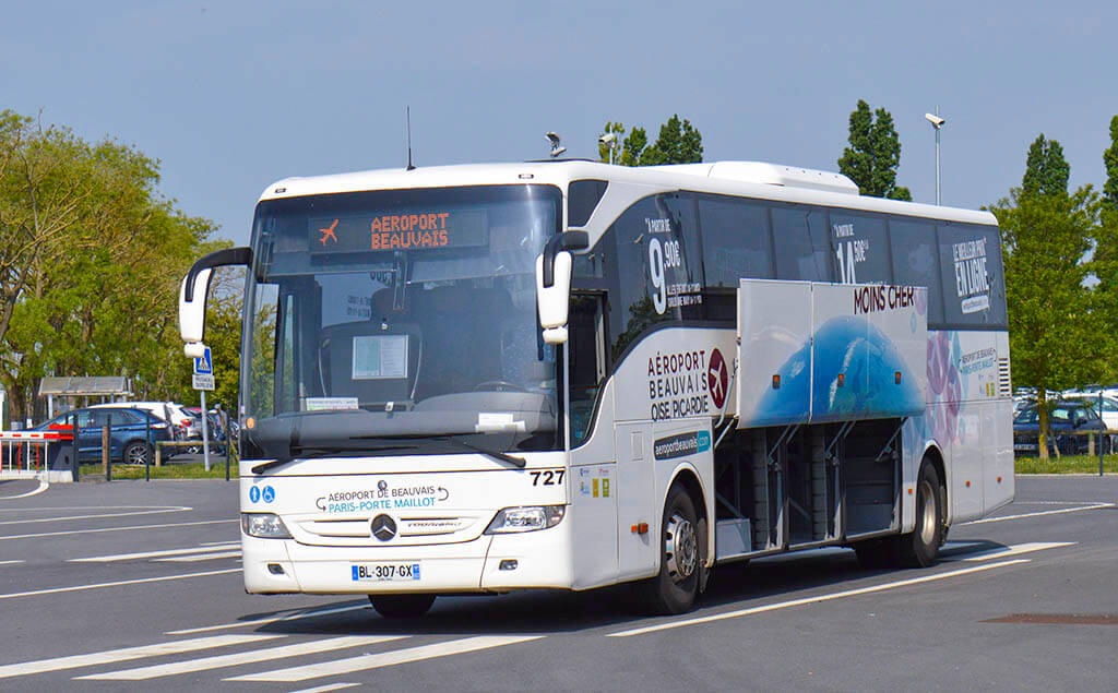 Dall’aeroporto di Beauvais a Parigi in autobus Dall’aeroporto di Beauvais a Parigi in autobus