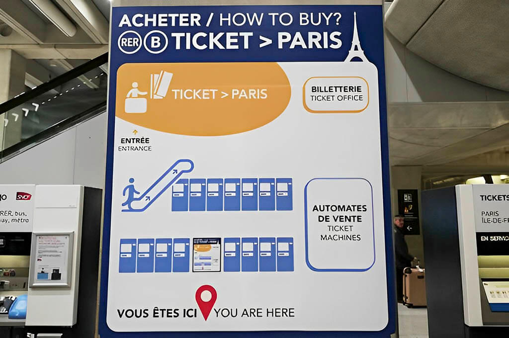 Come comprare un biglietto per i RER?