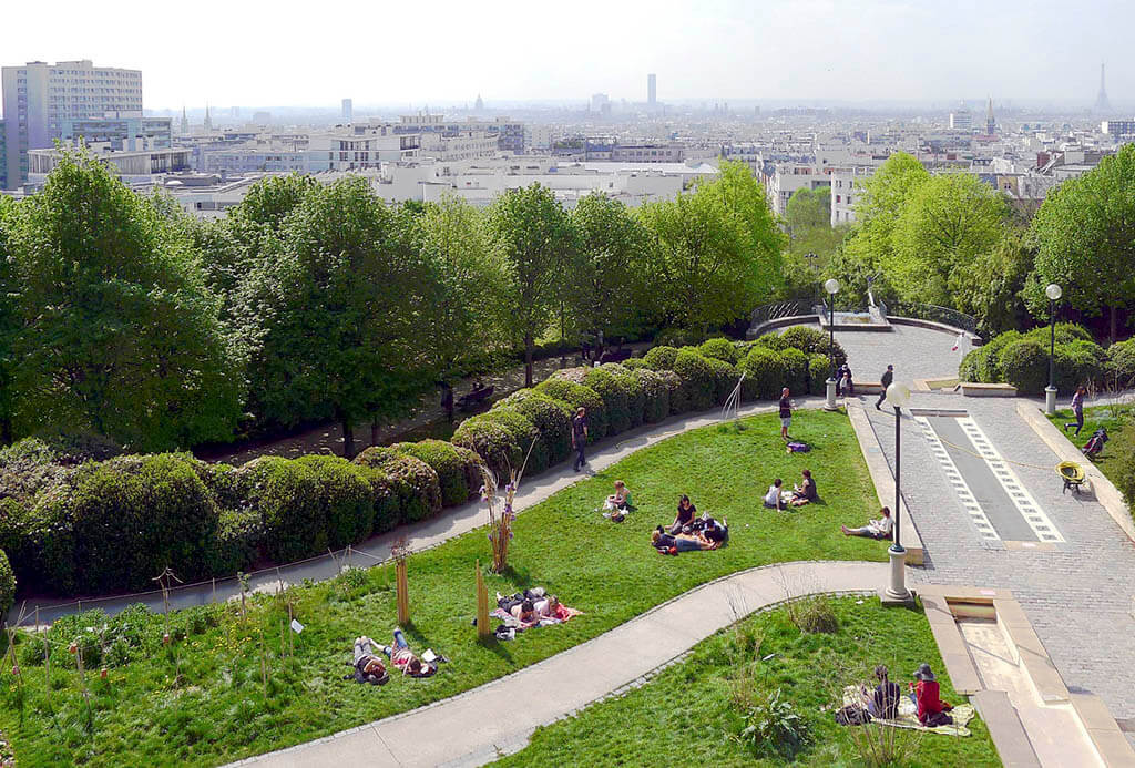 I parchi più belli di Parigi: Il parco di Belleville