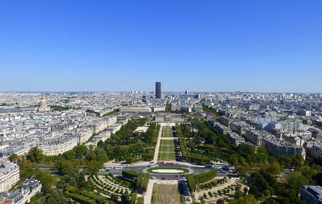 I parchi di Parigi: Champ de Mars