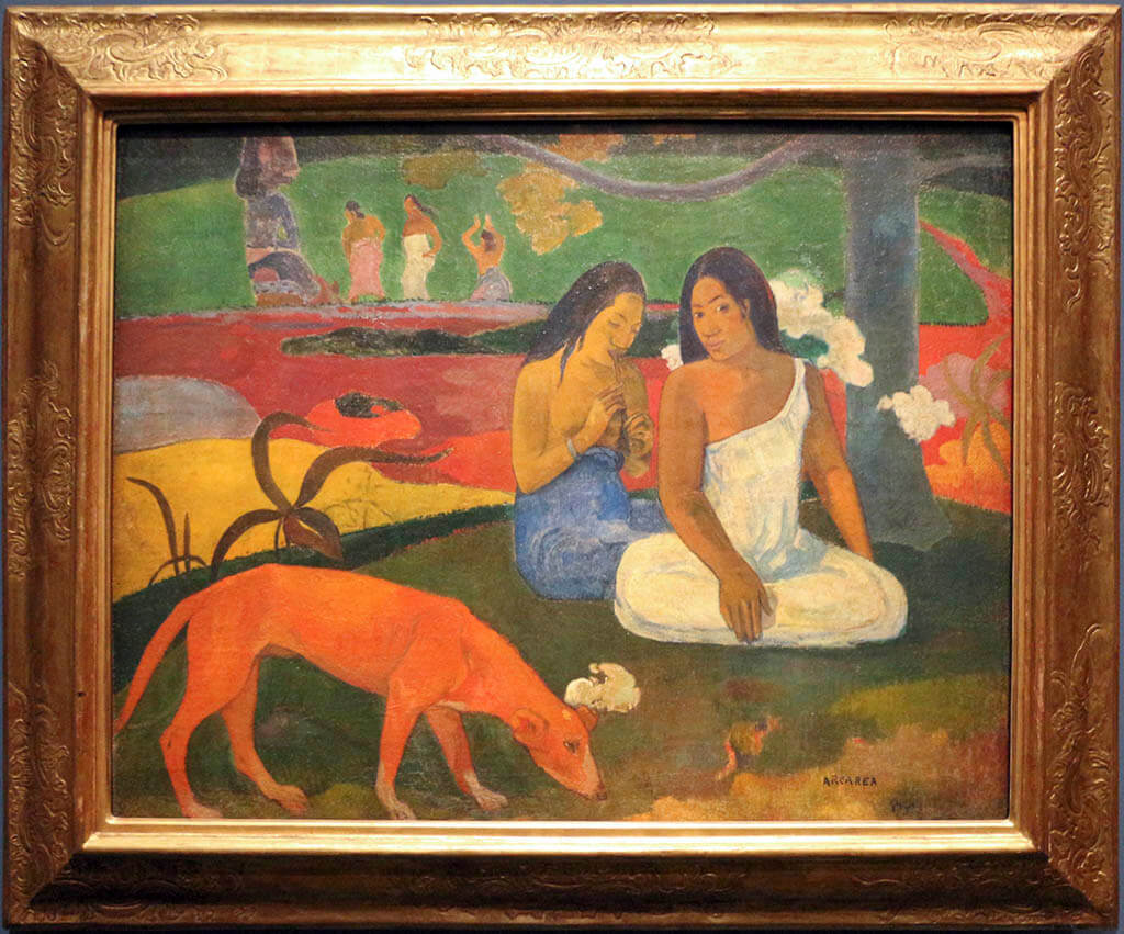 Dipinti al Museo d'Orsay: «Arearea» di Paul Gauguin