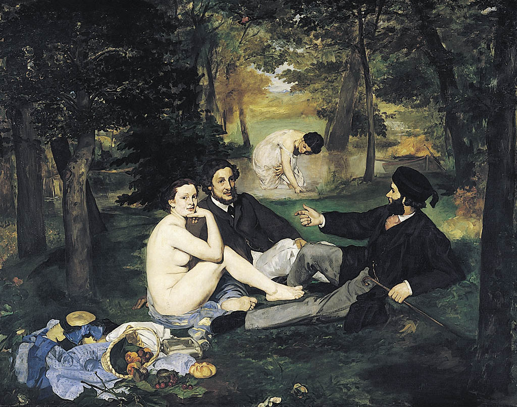Dipinti al Museo d'Orsay: «Colazione sull’erba»