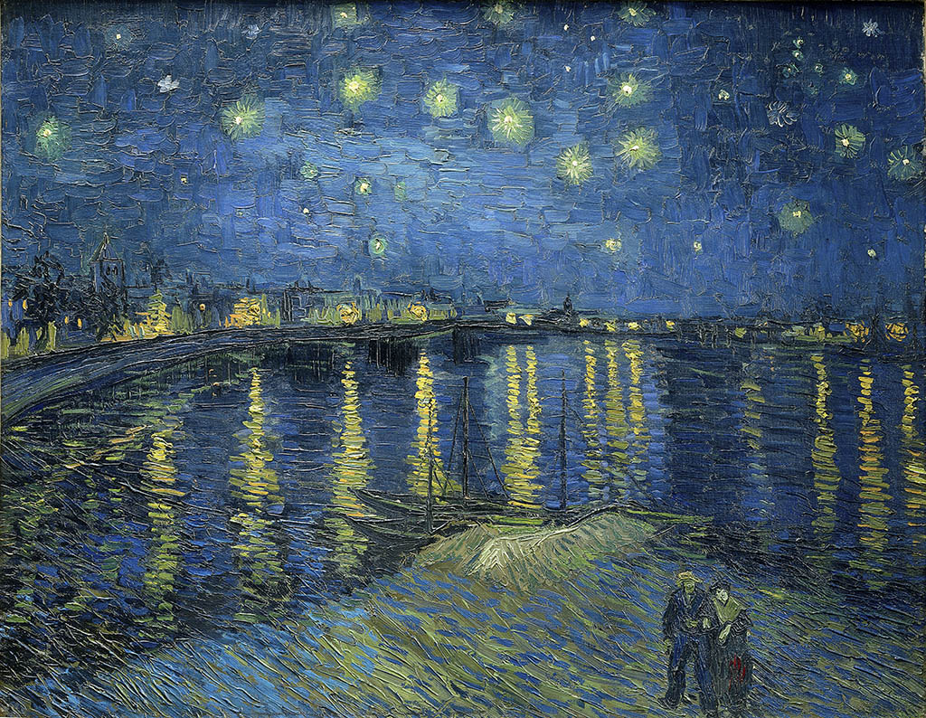 Dipinti al Museo d'Orsay: «Notte stellata» di Vincent van Gogh