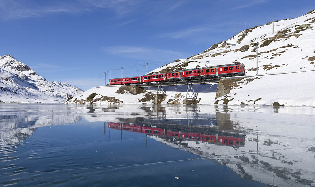 Svizzera in inverno: Bernina express e Coira